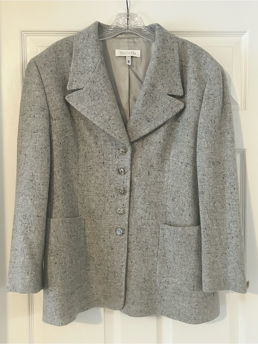 ESCADA Vintage Cashmere Blazer 44 EU